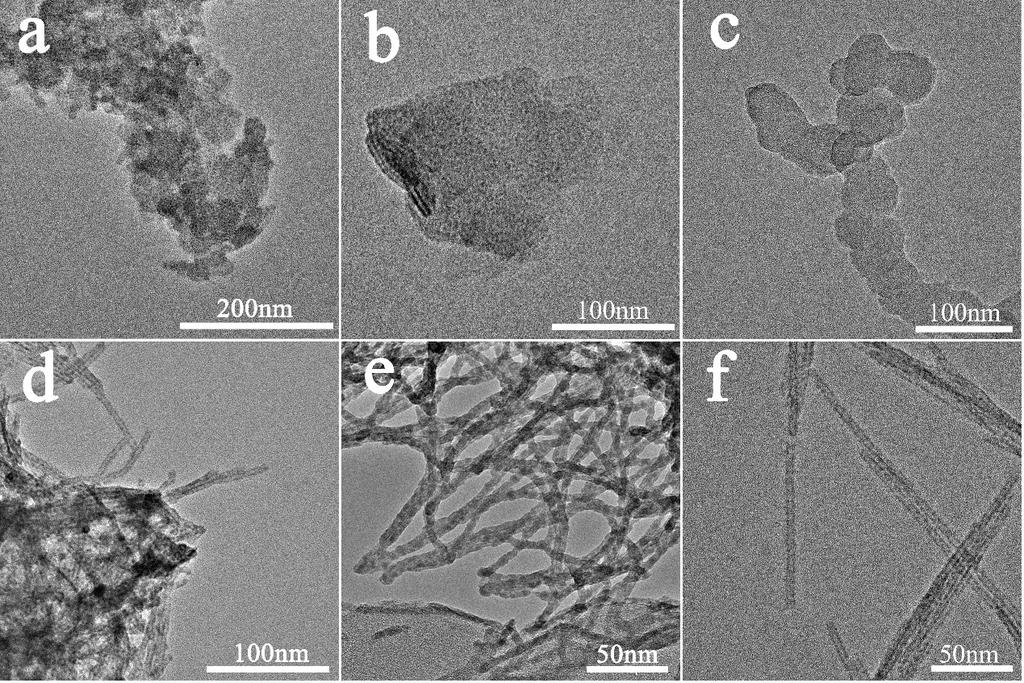 Fig. S4 The TEM images of (a) BOI-3, (b)