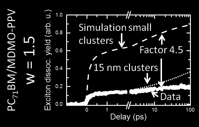 amplitude and dynamics of all shown in fig. 3.2 with the cluster size shown in fig. 3.5.