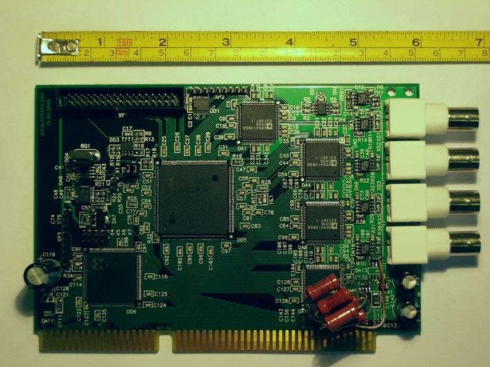 FADC FOR TUNKA-133 Tested example: ISA-card, 4 10bit, 200 MHz