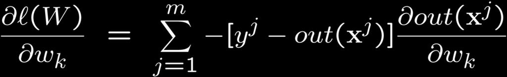 simpler w i k x i i out(x) =g w k v j k
