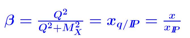 exchange fraction of exchange momentum, coupling to γ