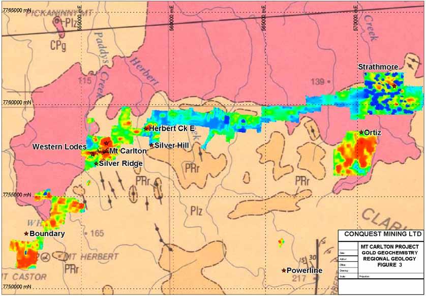 5 GFA believe the area holds the potential for 5m oz i Regional Geology with Gold