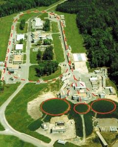 Jefferson Lab CEBAF: Continuous Electron Beam Accelerator Facility @ Thomas Jefferson National Accelerator Facility, Newport News, Virginia. Operated for U.S. DOE by JSA, LLC.