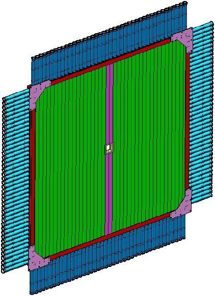 GlueX TOF Designed to understand Confinement of Quarks and Gluons in QCD Experiment will be located at the Under-Construction Hall D at