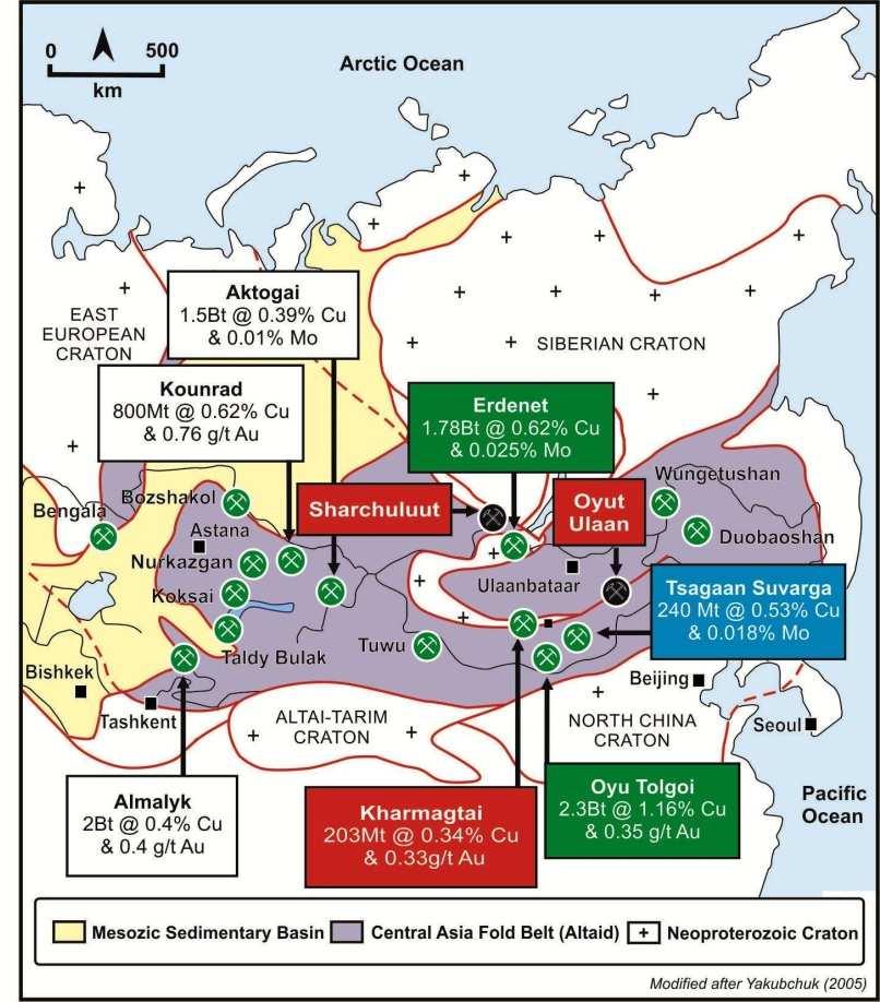 One of the last great exploration frontier Emerging copper hotspot World class copper province; Fourth most endowed copper province globally; Highly mineralised & vastly underexplored