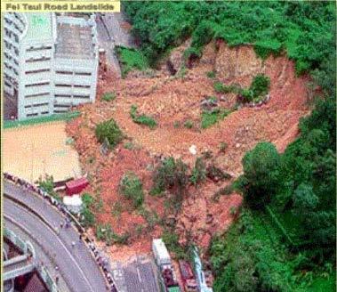 Landslide in Chongqing and