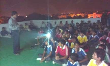 Astronomy Club and Sky Watch program COSMOS from my terrace Formal inauguration of Astronomy club of our school was organized on 28 September 2013 in