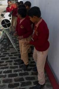 Students observed the positions of various celestial bodies and prepared Observation Sheet for Equatorial System accordingly.