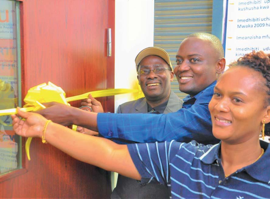 EWURA Opens Zone Office with the highest assurance from the Arusha RC By Titus Kaguo The Energy and Water Utilities Regulatory Authority (EWURA) has opened another zone offi ce in Arusha with the
