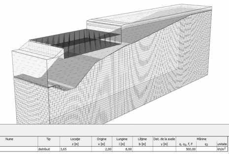 MANTULESCU, M. et al.: Extension of a Hotel in Poiana Brasov on an inclined slope 91 action it would not affect the existing foundations. Foundation quota of the pool will be between 1017.5 and 1019.
