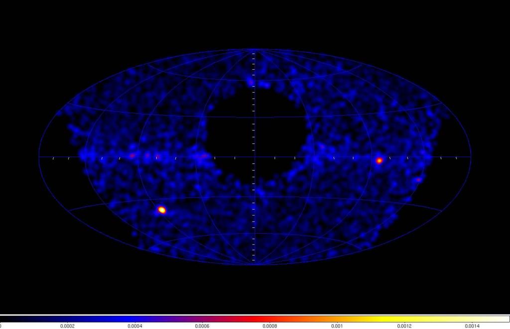 The AGILE gamma-ray sky, 3-4 December, 2009.