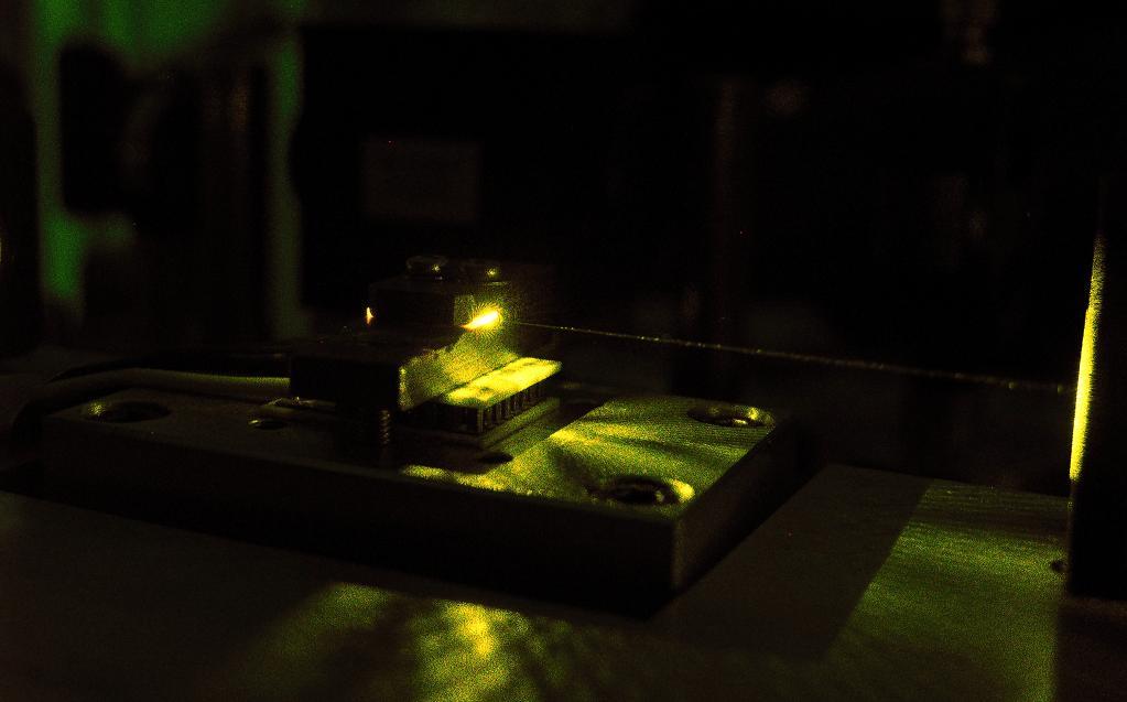 Excitation of the 3 P 0 state Yellow laser @ 578nm for the clock transition 1 S 0 3 P 0 Quantum dot laser 190 mw @ 1156