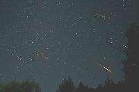 Meteor Showers Earth through comet trail Radiant apparent point of origin, all directions Occur same time each year, best seen in dark skies