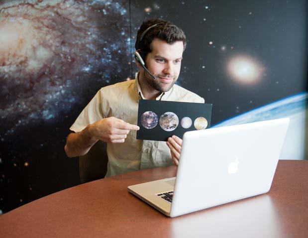 and galaxies With the accessibility and simplicity of Skype videoconferencing technology, you and