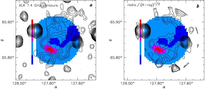 Merger Shocks and Diffuse Radio Emission A665 Chandra Radio