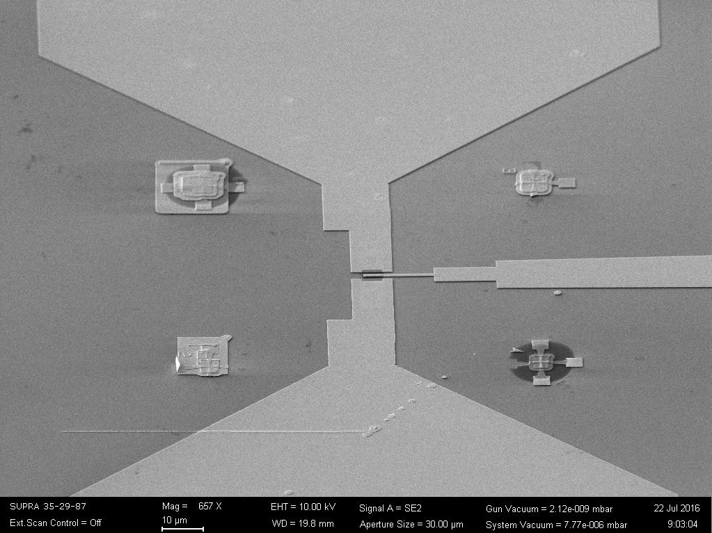 dielectric 40 nm thick 90 GFETs on a