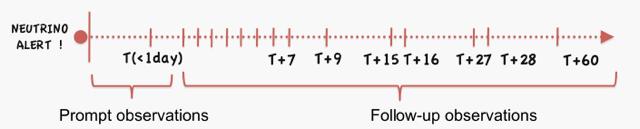 Long-term visible follow-up Long-term follow-up: TAROT/ROTSE MASTER: 3 observations T+7, T+15, T+21 days Adrían-Martínez et al, JCAP in preparation 177 alerts with a rather good long-term follow-up