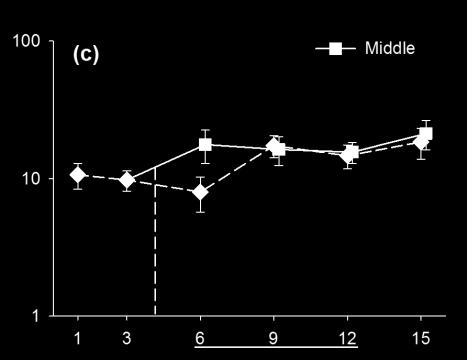 Chapter 5 growth rate of T. dubius population proceeded faster than the growth rate of root biomass. Figure 5.