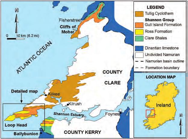 Length ~ 23 m (75.5 ft) Thickness ~ 460 m (1509 ft) Average Net/Gross 60% Grain size range Very fine to fine grained sandstone 1 48 Ross Formation, Shannon Basin, Western Ireland Trond Lien, Ole J.