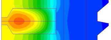 Slot Peak Temperature ( C) TLPM Motor Force (N) Copper Losses (W) D. Finite Element Model A more accurate approach to thermal modeling of the slot area can be achieved using numerical methods.