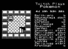 (b) ( points) After attending an EE6 lecture, you went back home and started playing Twitch Plays Pokemon. Suddenly, you realized that you may be able to analyze Twitch Plays Pokemon.