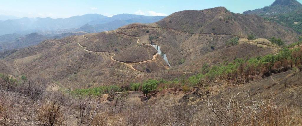 Santa Cruz Project, Mexico SILVER LAKE TREND October