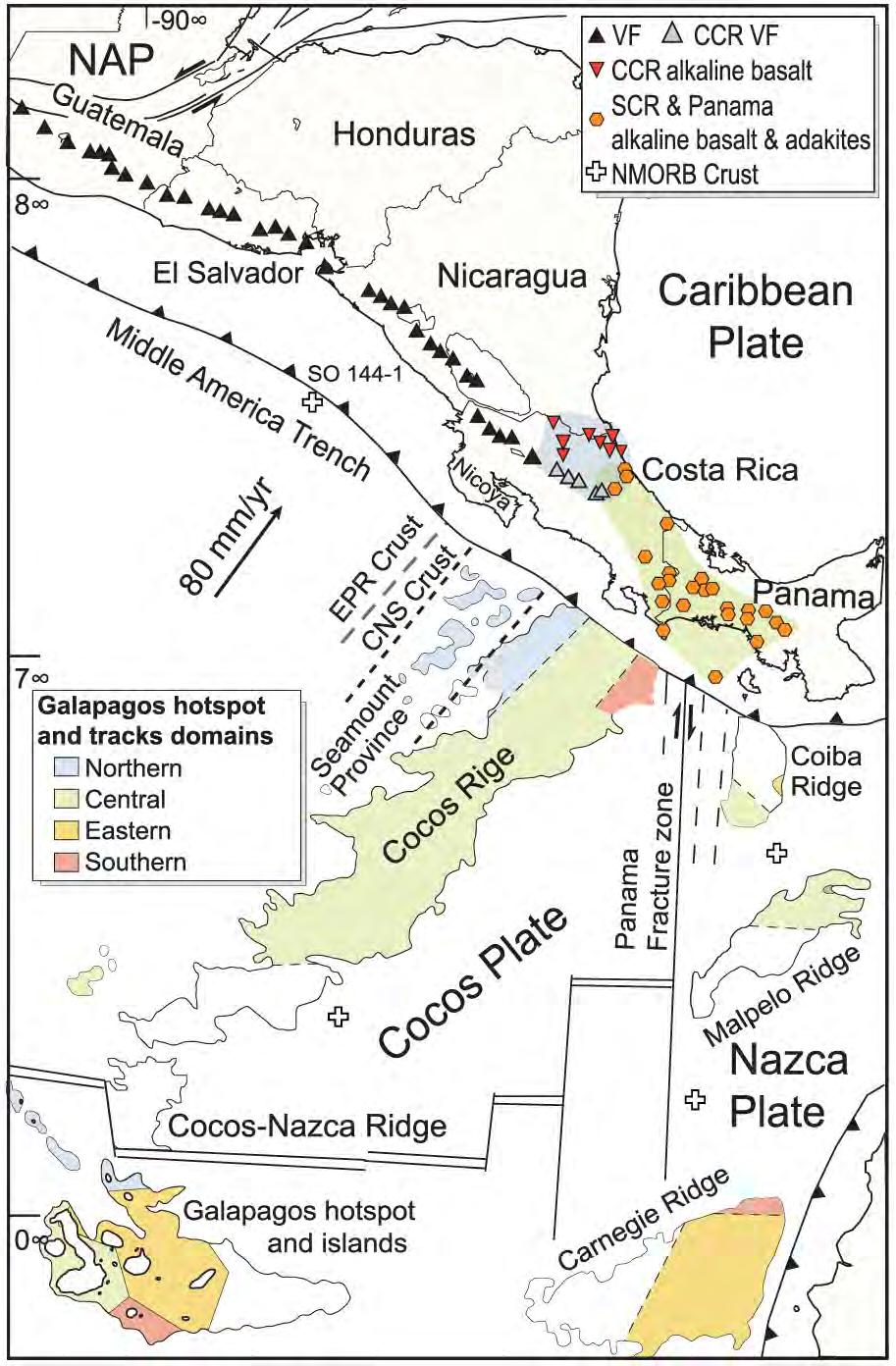 Cocos Ridge Ø Galapagos hotspot was never