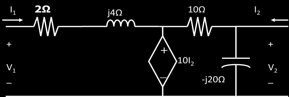 port 1). Redraw the circuit. V 2 240 I...(1) 160 Ix I2.
