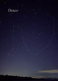 DRAGO Draco is a constellation in the far northern sky. Its name is Latin for dragon.