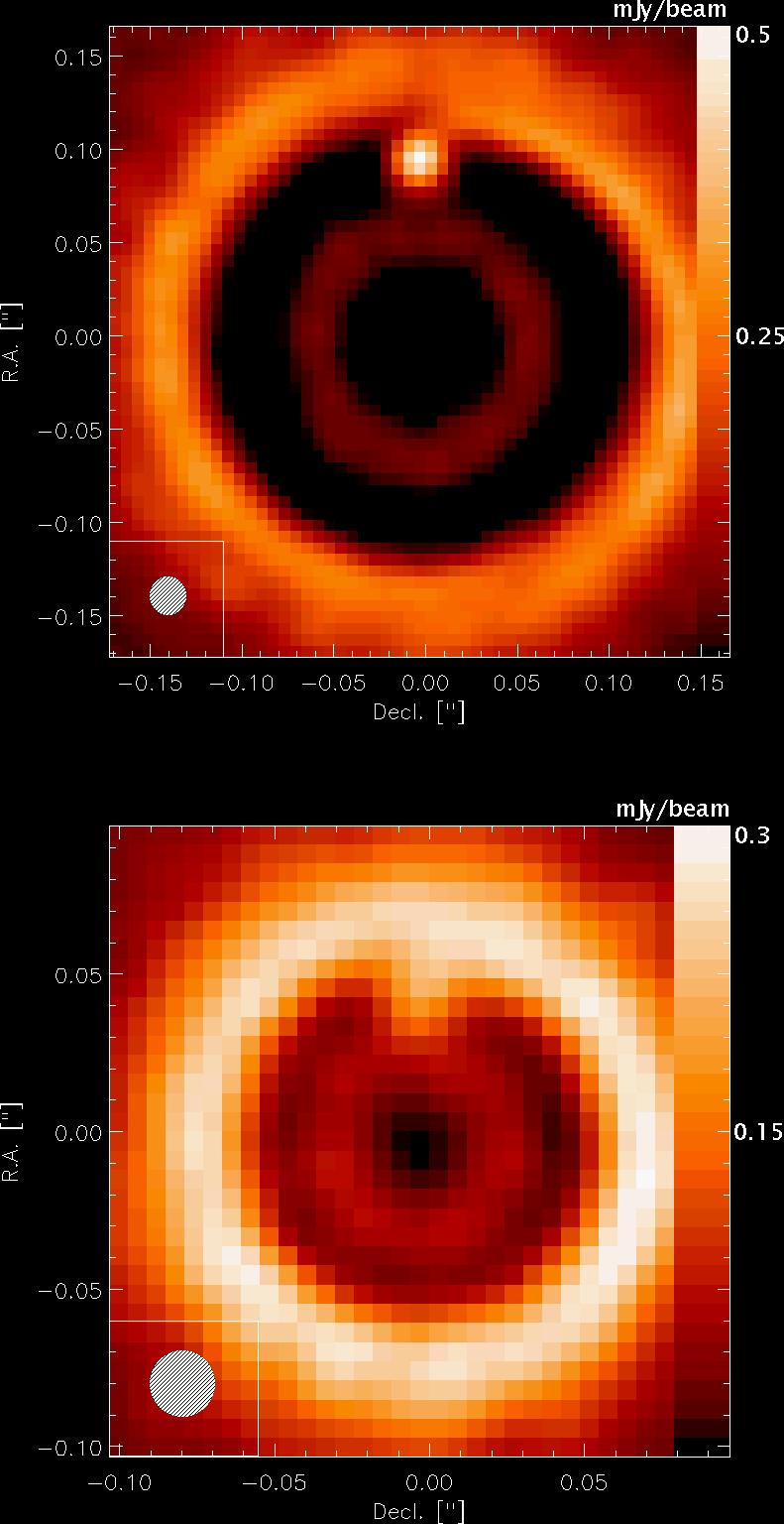 Tracing proto-planets with ALMA M planet / M star = 1M Jup / 0.