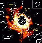 Optical/Near-IR: Scattered radiation AB Aurigae Spiral (345 GHz, continuum) (Herbig Ae star; SMA) Distance:
