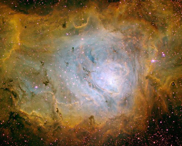 Gas & Dust: The Lagoon Nebula 5000