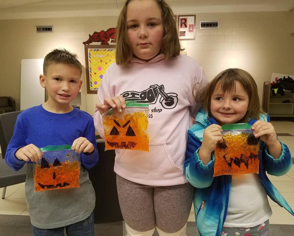 jello sensory pumpkin bags Sensory play is a way to introduce various stimuli to children.