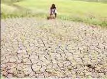 most drought affected region with more than