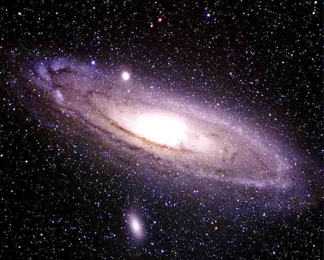 The nearest large galaxy (Andromeda)