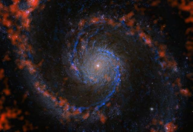 M51 The Whirlpool Galaxy Blue: PAW