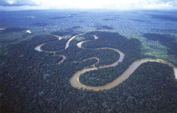 It is a river in Brazil which is in South