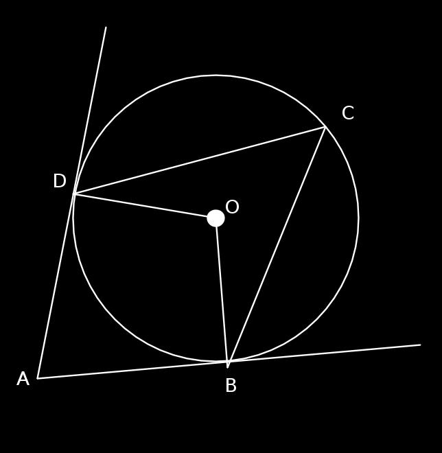 Second Terminal Examination 2016 MATHEMATICS X STD 1. in the figure AD and AB are tangents to the circle with centre at O. If <BAD = 80 0, then find <BOD and <BCD.