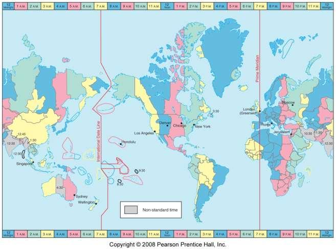 World Time Zones Fig.