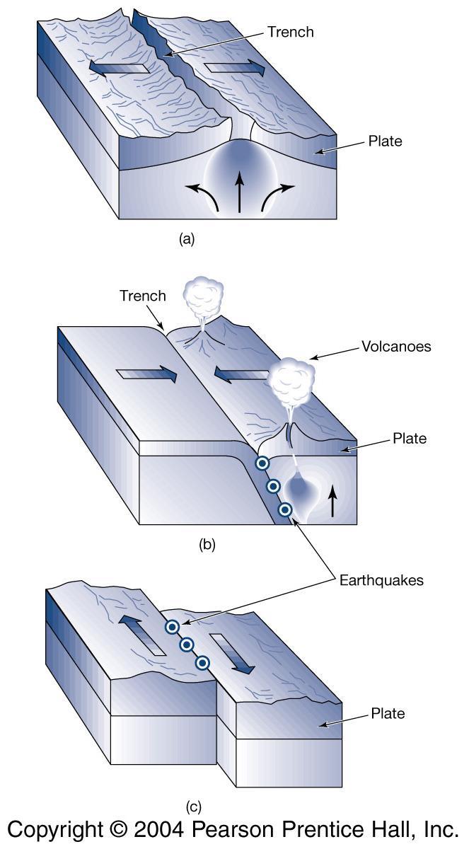 Plate tectonics different