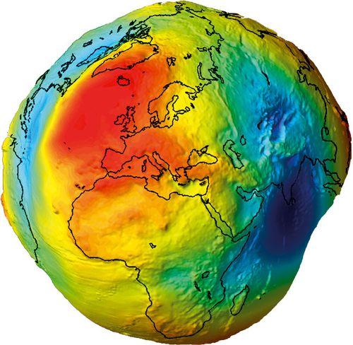 Earth s shape Definition (Geoid) The equipotential surface of the Earth s gravity field which best fits, in a least squares sense, global mean sea level.