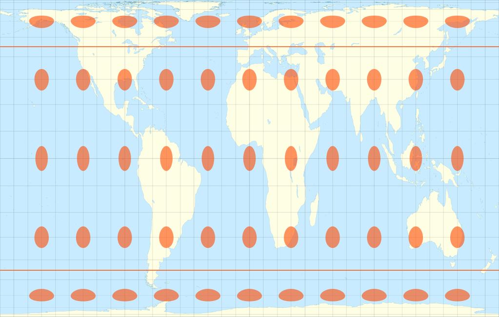 Gall-Peters Projection Correct