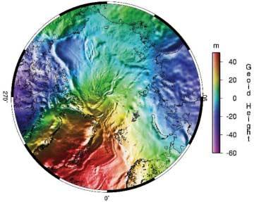 ArcGP-GRACE geoid model Old