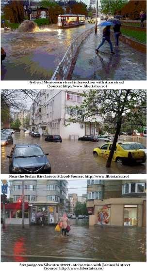 126 Ovidiu Miron Machidon, Diana Corina Bostan Inspectorate for Emergency Situations were called in 13 cases to remove water from yards