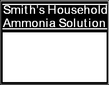 Household ammonia is a dilute solution of ammonia in water. It is commonly used to remove grease from ovens and windows. The amount of ammonia in household ammonia can be found by titration. 25.