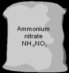 (5) (c) (i) Ammonium nitrate is one type of artificial fertiliser. Calculate the relative formula mass of ammonium nitrate NH 4 NO 3. (Relative atomic masses: H = 1, N = 14, O = 16.