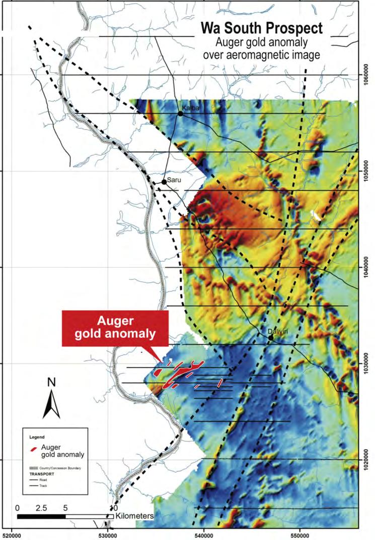 Maiden aircore drilling outlines coherent gold