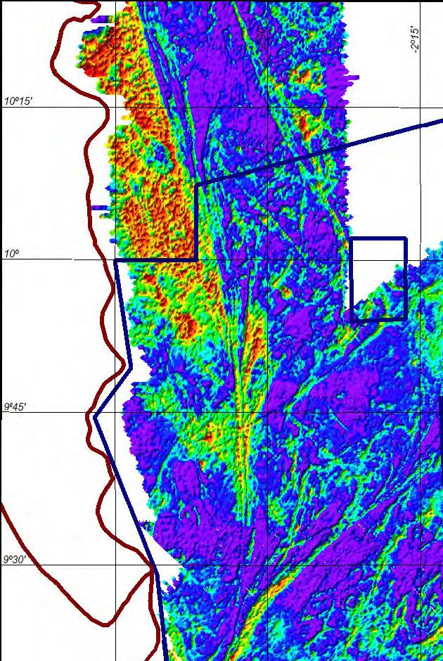 Wa Project Wa-Lawra Trend Wa-Lawra trend (~70 strike km) has same stratigraphy as ~800,000 oz Kunche Bepkong deposits Kunche /Bepkong ~800Koz Never drilled Western area adjacent to Black Volta has