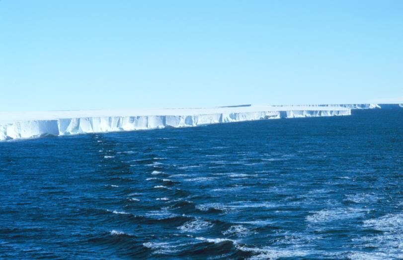 is) The Ross Ice Shelf Anchored