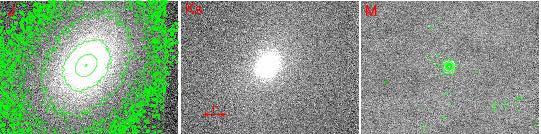Subaru IRCS/AO188 images Elliptical